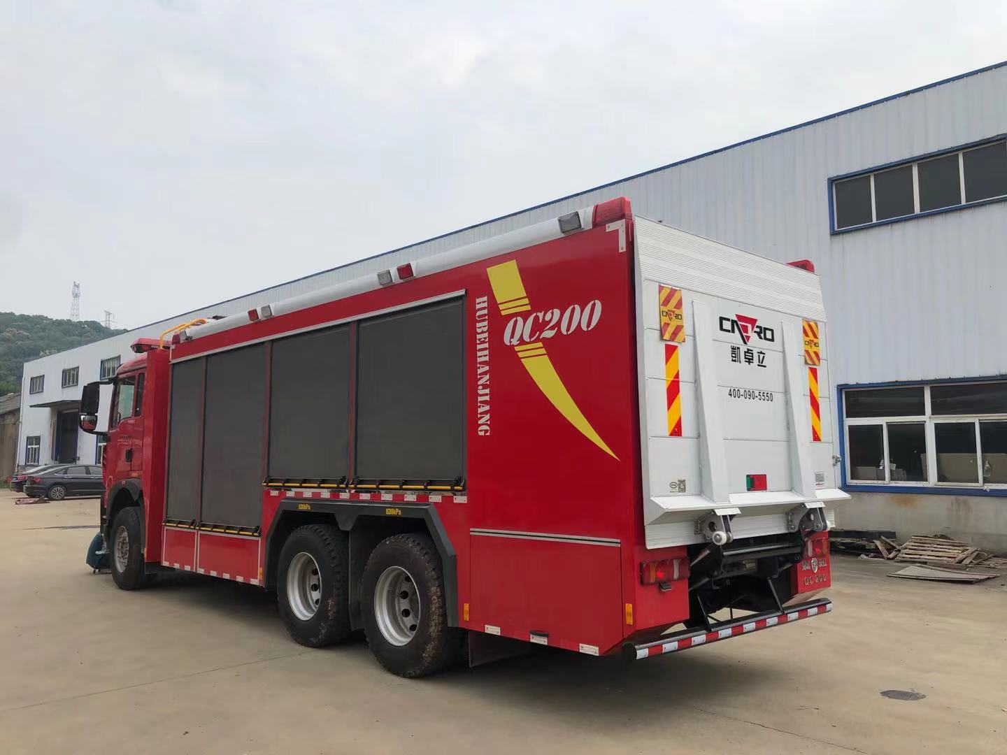 The choice of fire truck chassis