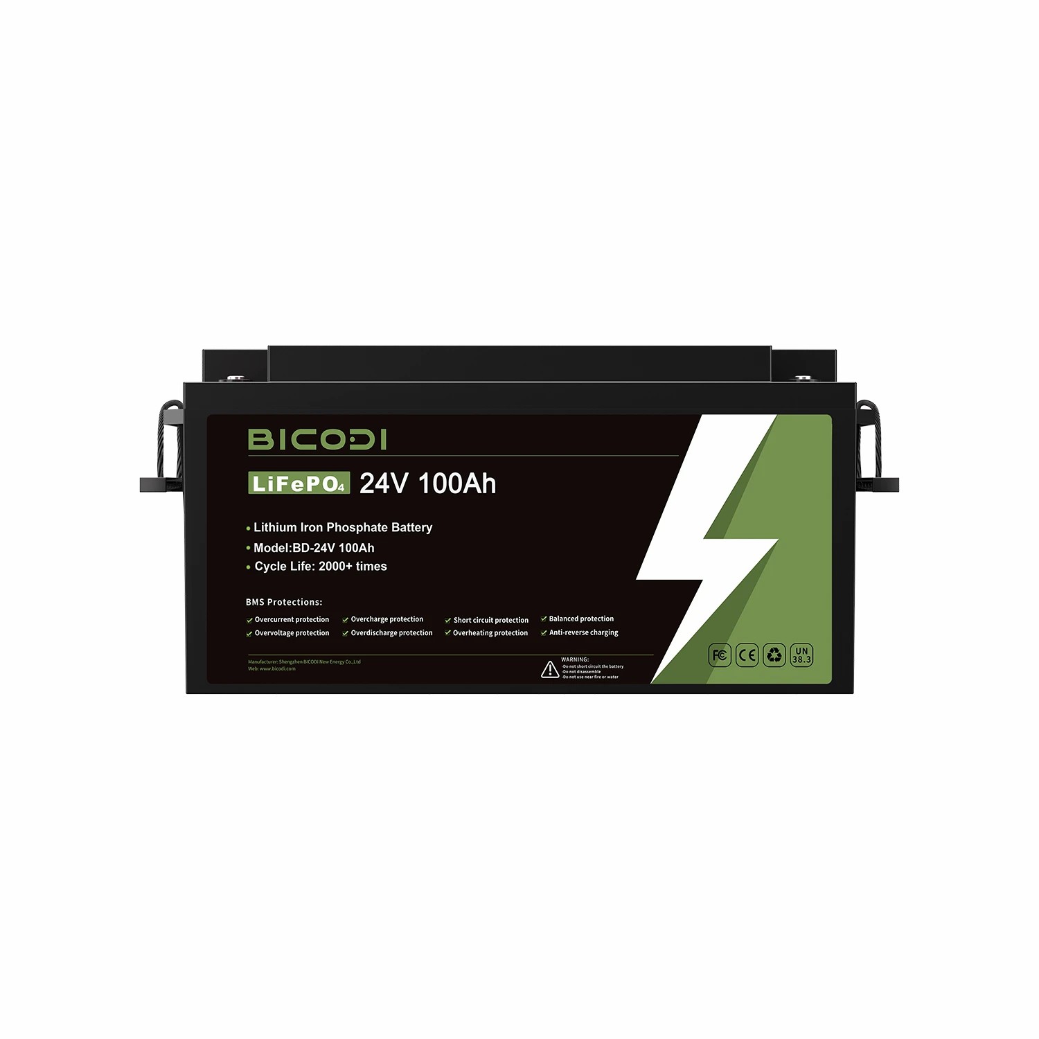 24V 100A lithium iron phosphate battery lifepo4 For Golf Car OEM/ODM