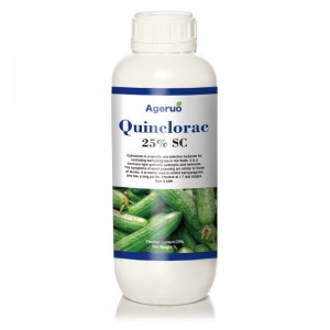 Customized Label Design Quinclorac 25% SC Crop Protection Herbicide Quinclorac Price