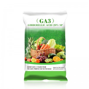 Gibberellic acid (GA3) 40% SP 20% SP Plant Growth Regulator Promote the growth of Crops