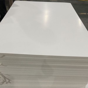 High grade one side glossy ivory board paper in various gsm