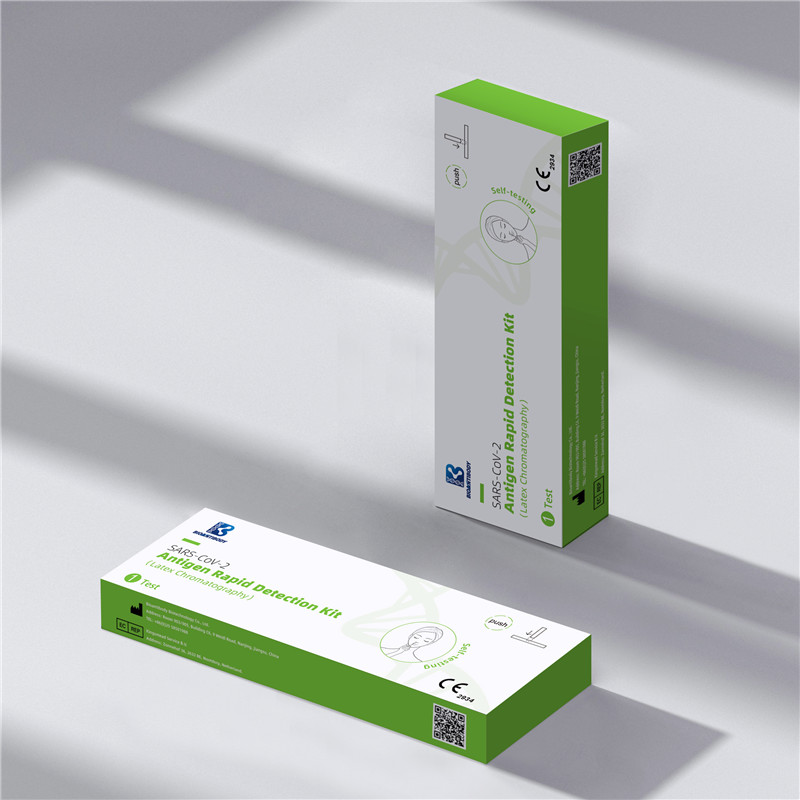 Kit de détection rapide de l'antigène SARS-CoV-2 (chromatographie au latex) pour l'auto-test