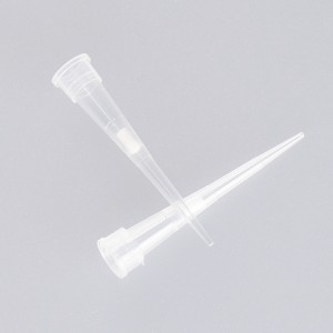 Bagged 10μL Transparent Filter Pipette Tips