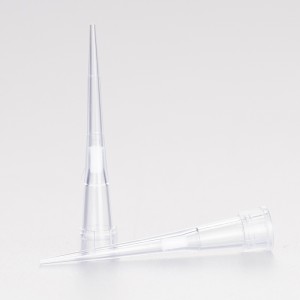 Bagged 10μL Transparent Filter Pipette Tips