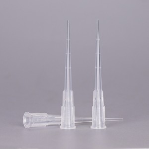 Bagged Extended Length Transparent 10uL Pipette Tips