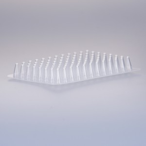 Transparent Lab Consumables 0.2ml Plastic Non Skirted 96-Well Pcr Plate