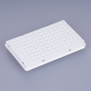Semi Skirt White 0.1ml Pcr 96 Well Plate (Compose With Roche)