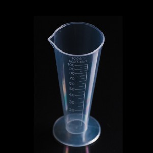 25-500ml Transparent Conical Triangle Measuring Cup with Scale Portable Container Kitchen Baking Tools