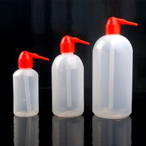150ml 250ml 500ml 1000ml Soft Plastic Squeeze Washing Tattoo Water Bottle