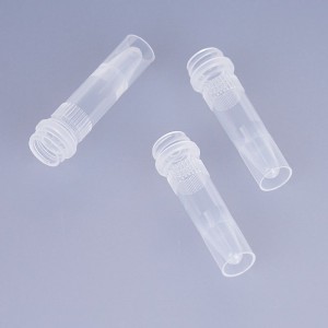 Transparent 1.5ml Conical Test Tube Sterile Screw Cap Micro Tube
