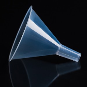 LAB Factory Directly Laboratory Cheap Clear Plastic Funnel, Transparent PP Plastic Mini Perfume dispensing Funnel