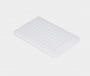 0.1ml Transparent PCR Plate(Half skirt)