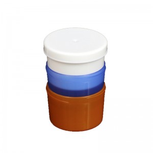 Three Colors Reusable Plastic Autoclavable Sterile Medical Measuring Cup Sample Cup