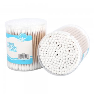 200pcs cheap ear cleaning beauty buds cotton swab bamboo/wooden stick coton swab bamboo