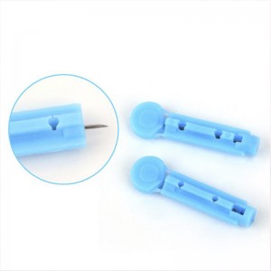 Disposable painless blood collection device blood sterile lancets 30g