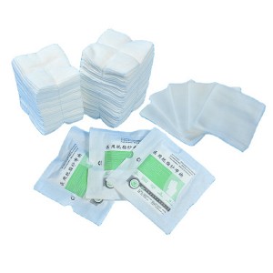 Disposable Degreased Sterile Medical Cotton Gauze Block