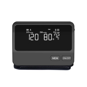 Wearable Upper Arm Electronic Sphygmomanometer Digital Blood Pressure Monitor