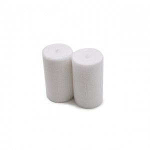 Wholesale Flexible Hemostatic Sterile Bandage Cotton Elastic Gauze Roll