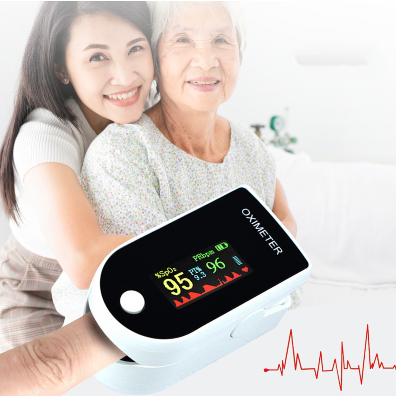 New Design CE Approved OLED plus oximeter Adult oximeter of different colors fingertip pulse oximeter Featured Image