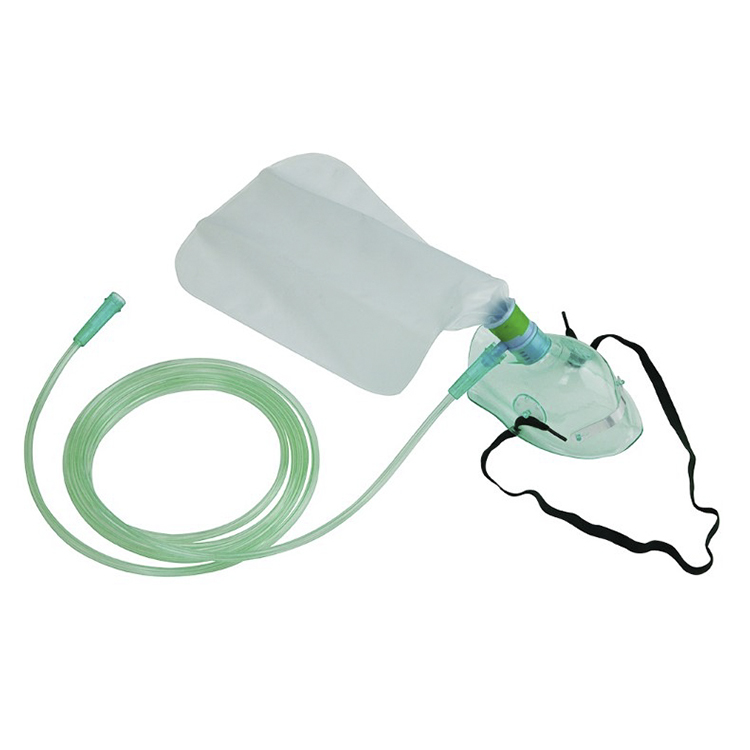 Face concentrator oxygen mask with bag Featured Image