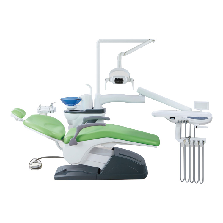Biometer Simple Installation Detachable Handrail Controlled Integral Dental Chair Dental Unit