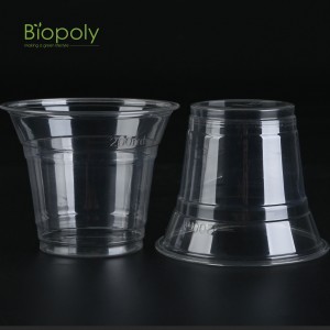 9 oz Biodegradable PLA Cold Water Drinking Cups