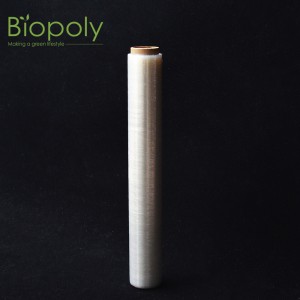 Compostable and 100% biodegradable best fresh pla food cling film wrapping