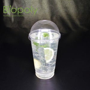 Biodegradable Compostable PLA Eco Friendly Smoothie Cup for Ice Cream