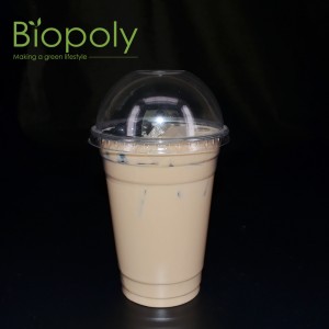 Factory Selling Eco-friendly Clear Disposable Customized 15 oz PLA Transparent Plastic Cups