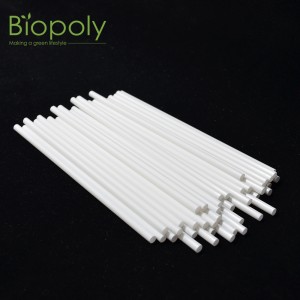Factory Biodegradable PGA hemp Straight Straw Home Composted Marine Degradation Straw