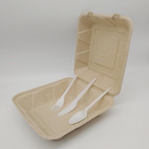 Disposable PLA Plastic Desert Spoon for restaurant compostable cornstarch food cutlery