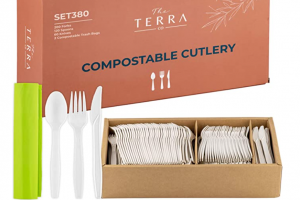 Pla Cutlery Set Biodegradable Cpla Cutlery Kit