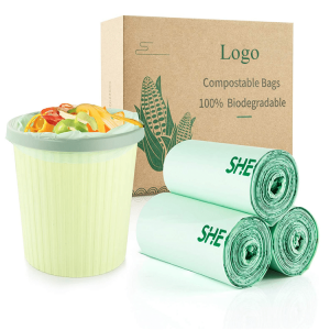 Factory Price Manufacturer Supplier Compostable Bags 100% Biodegradable Garbage Plastic Bag