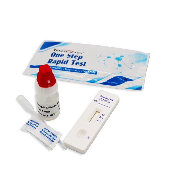 Malaria Antibody p.f p.v Tri-line Rapid Test Kit