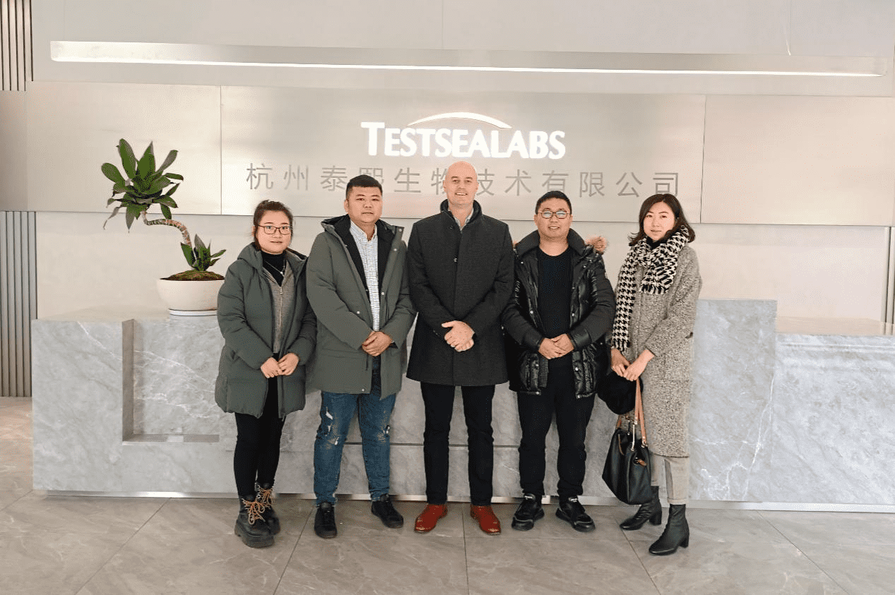 Australian Government Commissioner visited Hangzhou Testsea Biotechnology Co., Ltd. for investigation and communication.