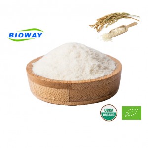 Péptidos de proteína de arroz hidrolizados orgánicos