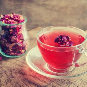 Organický čaj z růžových pupenů bez kofeinu
