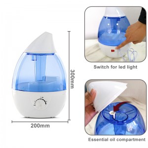 Calssic 2.6L Water drop humidifier BZH-105