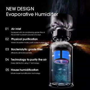 10L Large Evaporative Humidifier BZT-242