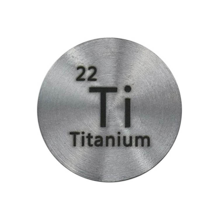 Chinese Professional Indium Ingot - High Pure 99.8% titanium grade 7 rounds sputtering targets ti alloy target for coating factory supplier – HSG Metal