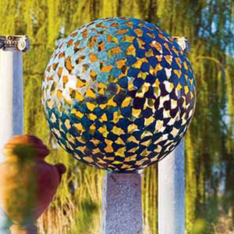 large stainless steel balls sculptures