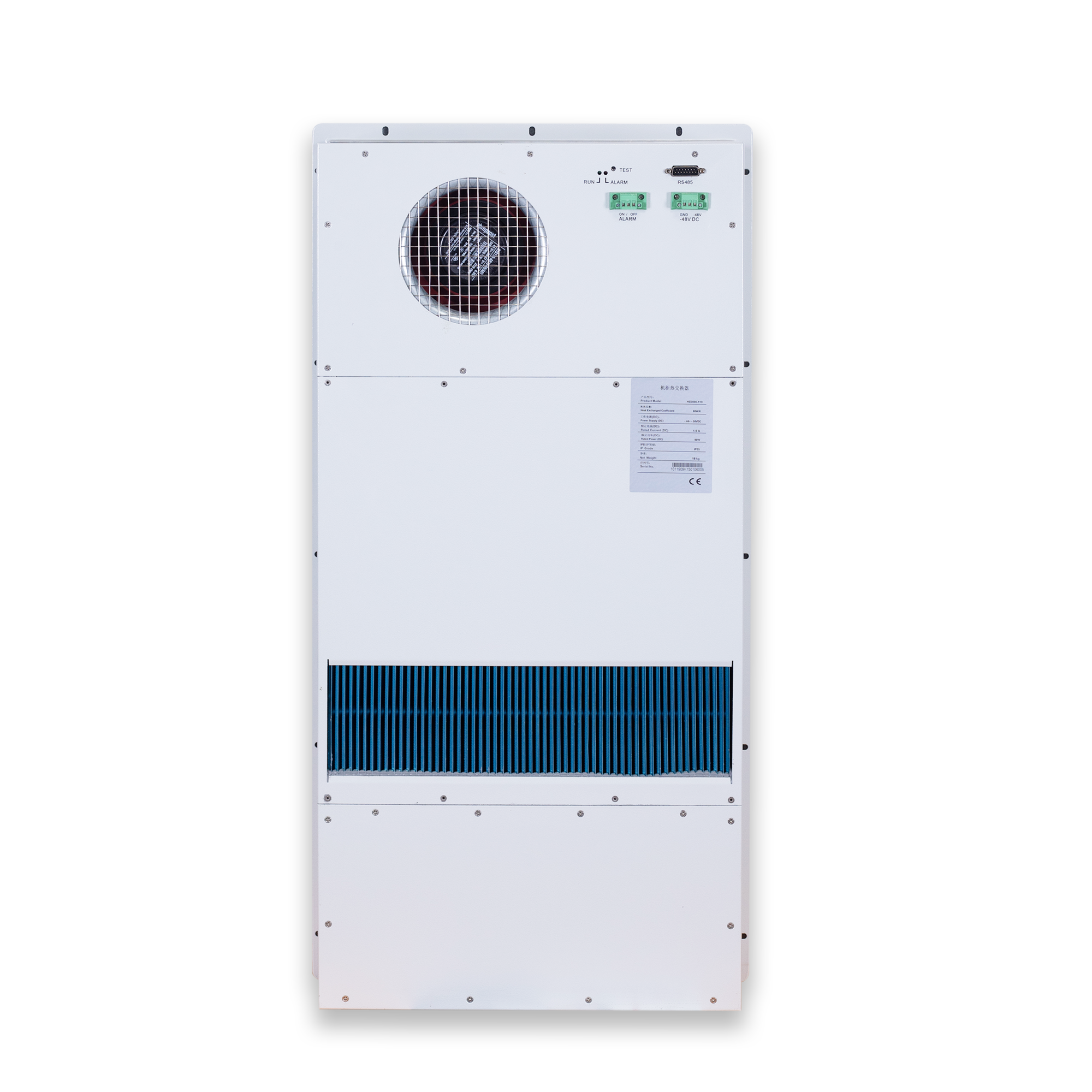 DC Powered Heat Exchanger for Telecom Cabinet