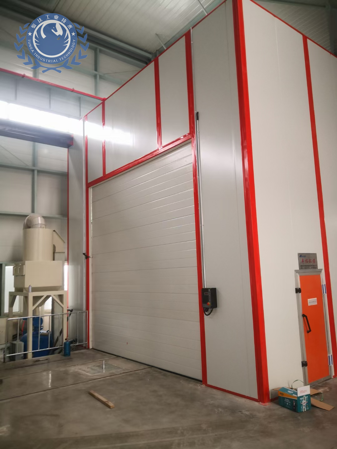 The main structure and function of the sandblasting room part 1