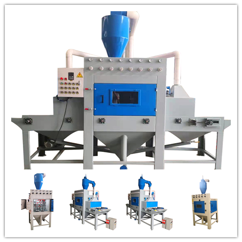 The practical operation method of Junda sandblasting machine