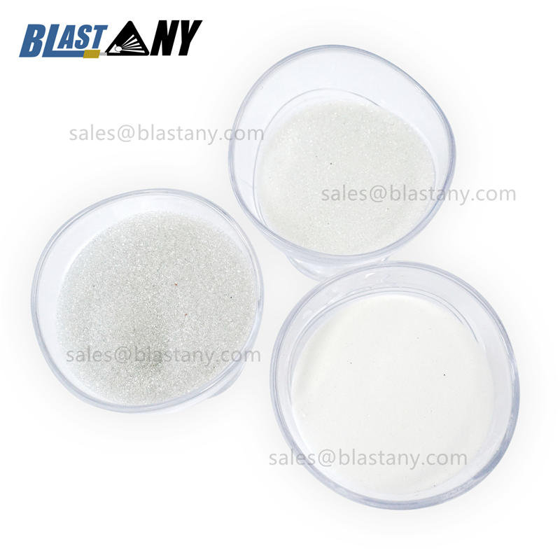 Wholesale Discount Silicon Carbide Blast Media - Glass beads with refractive indexes of 1.9 and 2.2 – Junda