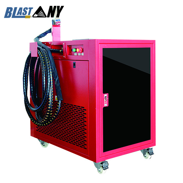 2000W high power laser sandblasting machine Laser cleaning machine Product name: Laser sandblasting