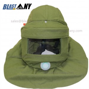 China Cheap price Safe Sandblast Helmet - Durable and comfortable Sandblasting hood – Junda