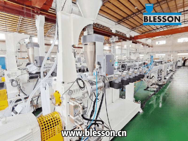 Blesson PE-RT Pipe Extrusion Line Successfully Commissioned