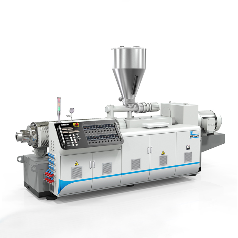 High Efficient Conical Twin Screw Extruder