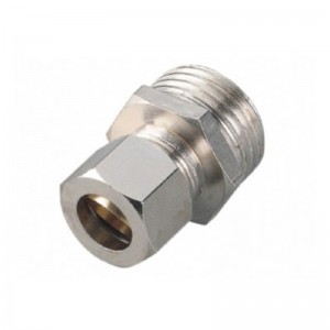 Stainless Steel Ferrule terminal straight connector PC